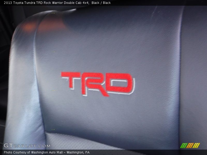 Black / Black 2013 Toyota Tundra TRD Rock Warrior Double Cab 4x4