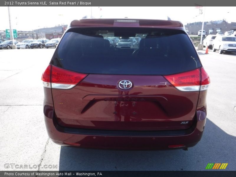 Salsa Red Pearl / Bisque 2012 Toyota Sienna XLE