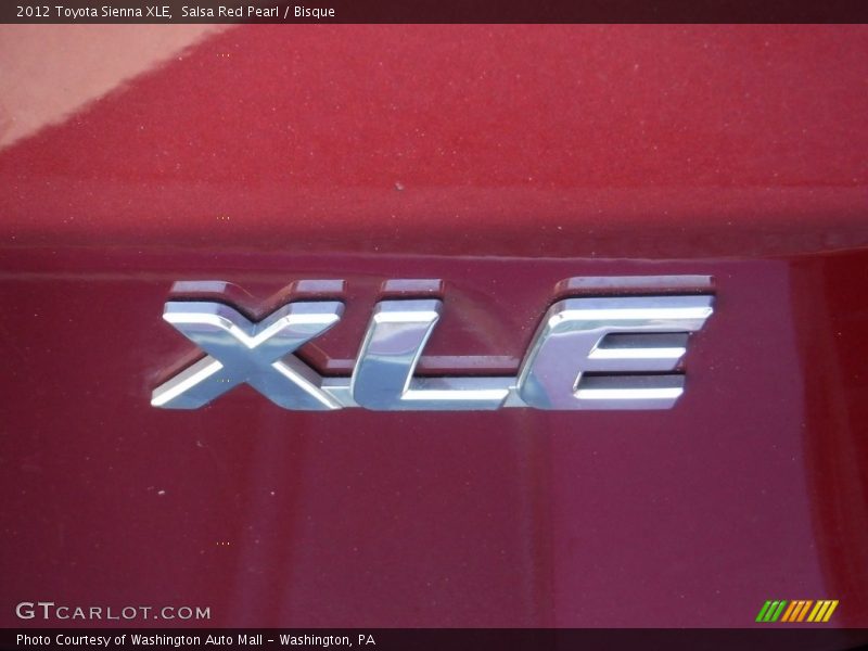 Salsa Red Pearl / Bisque 2012 Toyota Sienna XLE