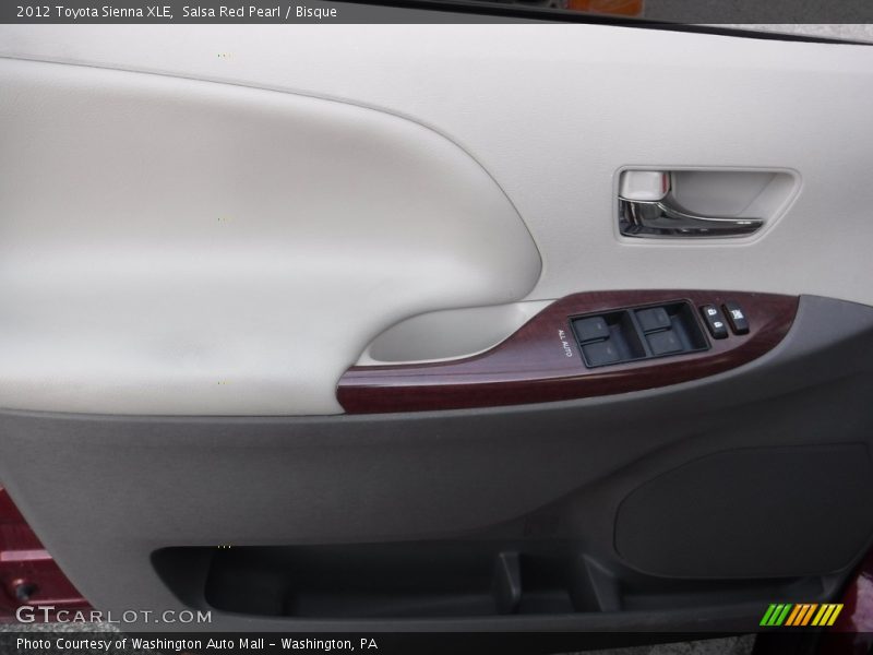 Salsa Red Pearl / Bisque 2012 Toyota Sienna XLE