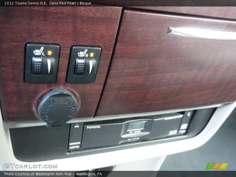 Salsa Red Pearl / Bisque 2012 Toyota Sienna XLE