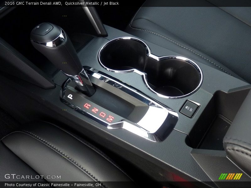 Quicksilver Metallic / Jet Black 2016 GMC Terrain Denali AWD