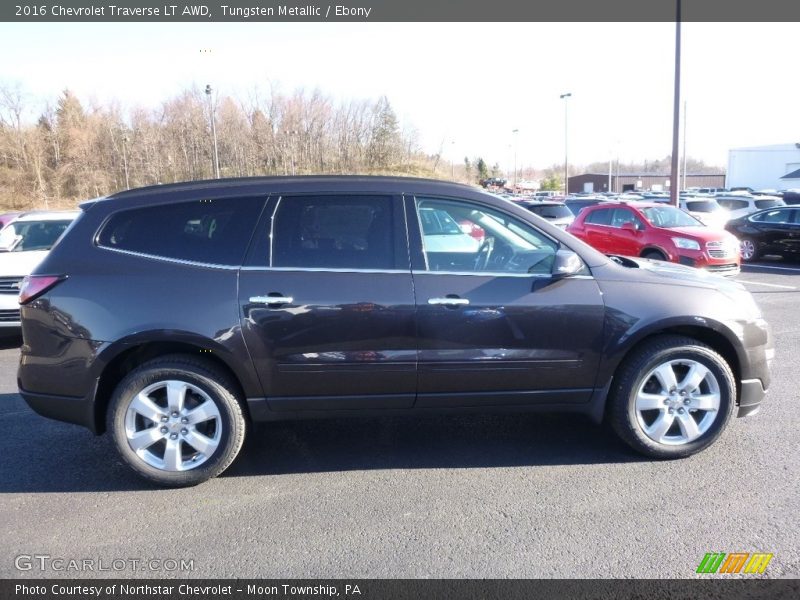 Tungsten Metallic / Ebony 2016 Chevrolet Traverse LT AWD
