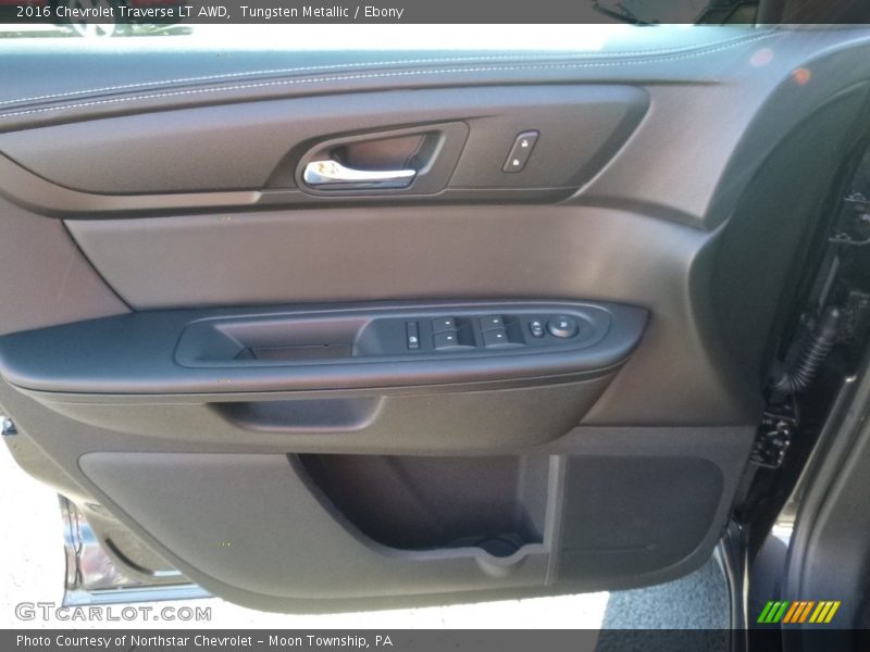 Tungsten Metallic / Ebony 2016 Chevrolet Traverse LT AWD