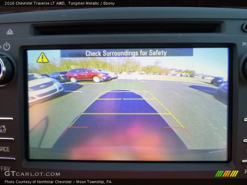 Tungsten Metallic / Ebony 2016 Chevrolet Traverse LT AWD