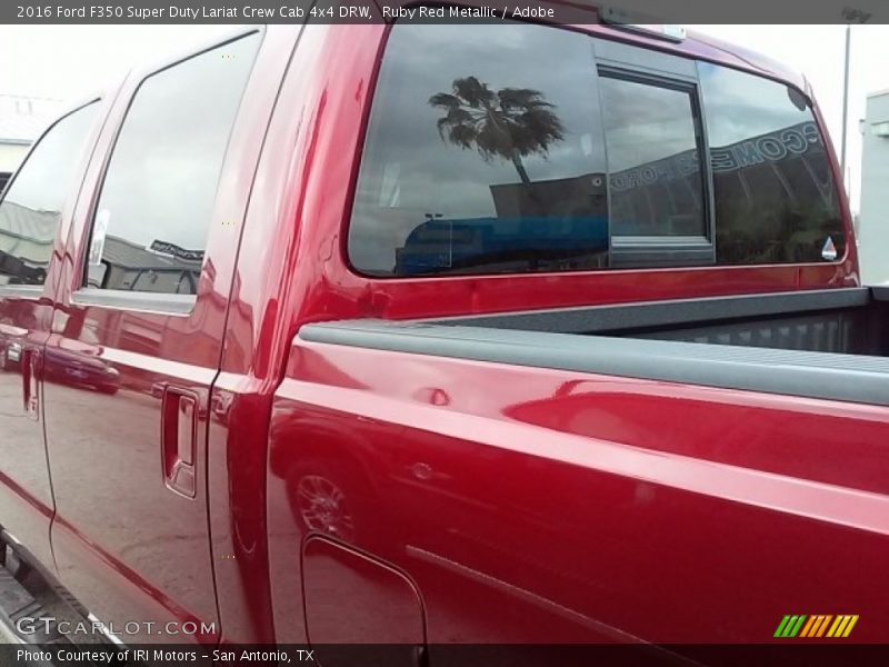 Ruby Red Metallic / Adobe 2016 Ford F350 Super Duty Lariat Crew Cab 4x4 DRW
