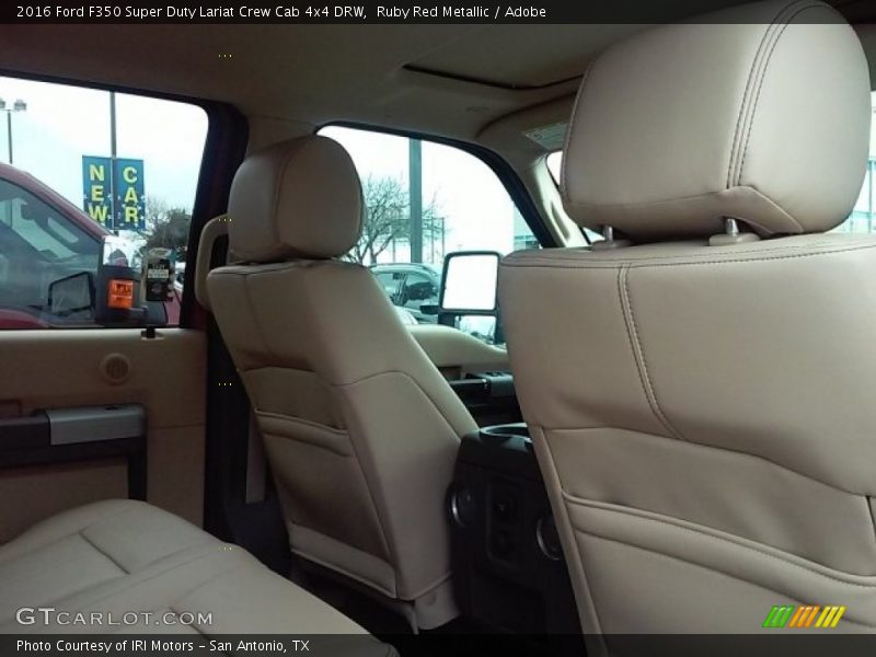 Ruby Red Metallic / Adobe 2016 Ford F350 Super Duty Lariat Crew Cab 4x4 DRW