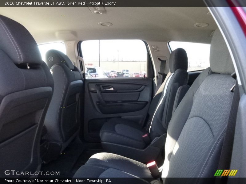 Siren Red Tintcoat / Ebony 2016 Chevrolet Traverse LT AWD