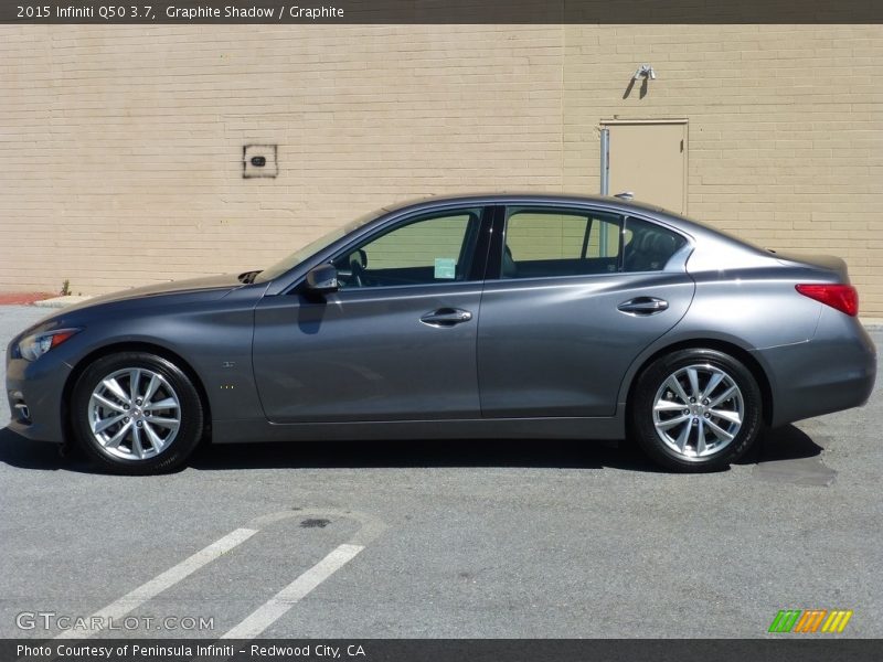Graphite Shadow / Graphite 2015 Infiniti Q50 3.7