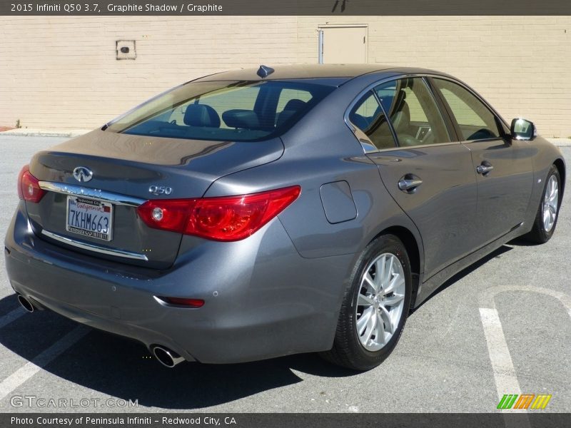 Graphite Shadow / Graphite 2015 Infiniti Q50 3.7