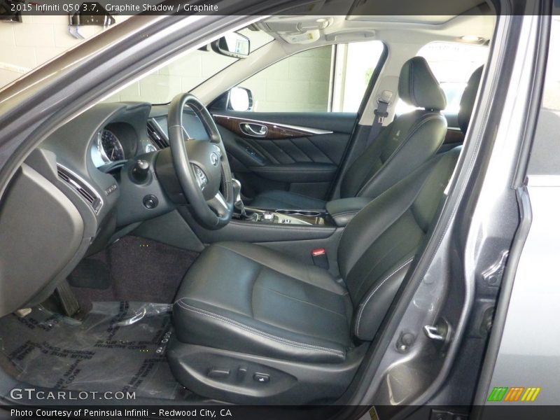 Graphite Shadow / Graphite 2015 Infiniti Q50 3.7
