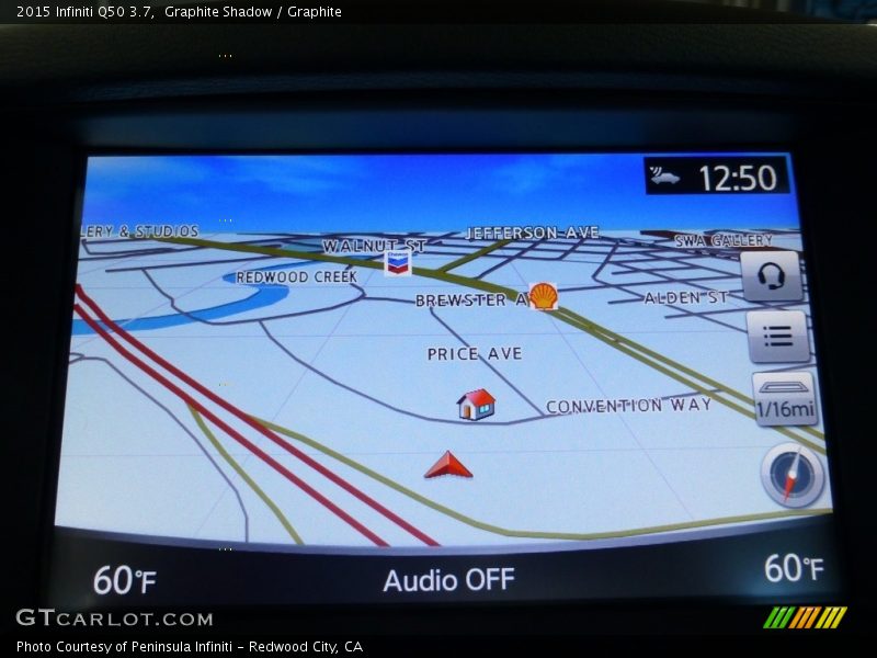Graphite Shadow / Graphite 2015 Infiniti Q50 3.7
