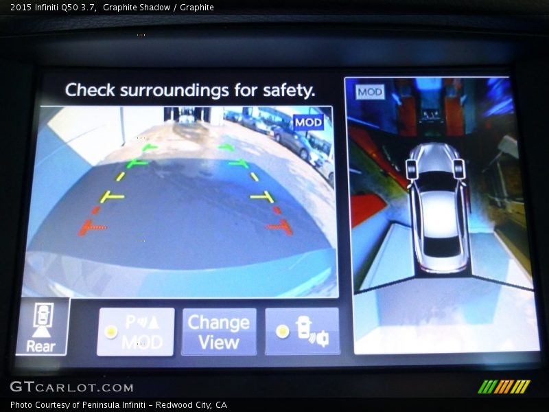 Graphite Shadow / Graphite 2015 Infiniti Q50 3.7