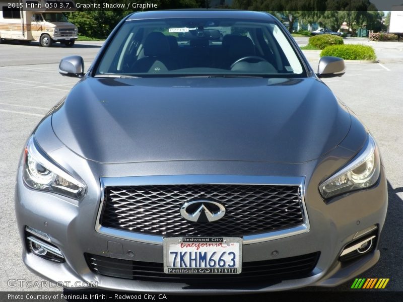 Graphite Shadow / Graphite 2015 Infiniti Q50 3.7