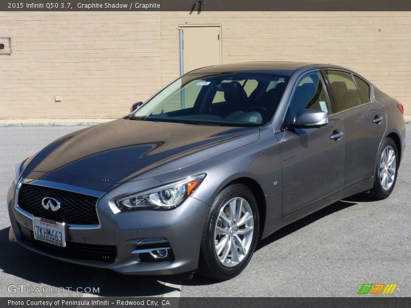 Graphite Shadow / Graphite 2015 Infiniti Q50 3.7