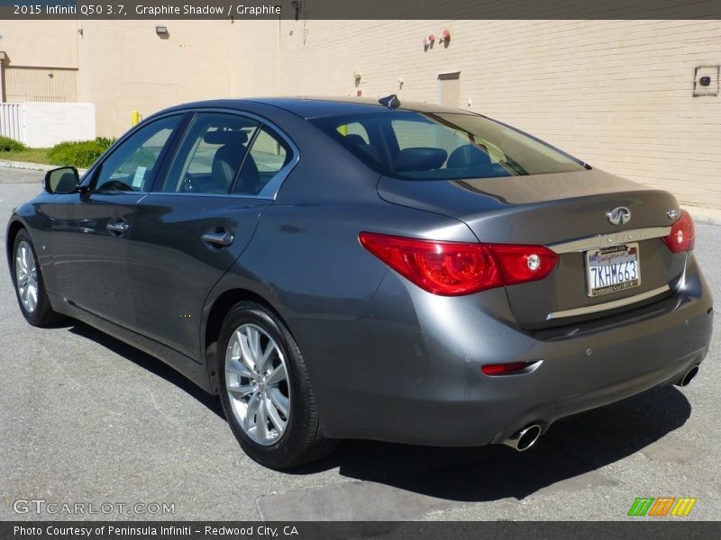 Graphite Shadow / Graphite 2015 Infiniti Q50 3.7