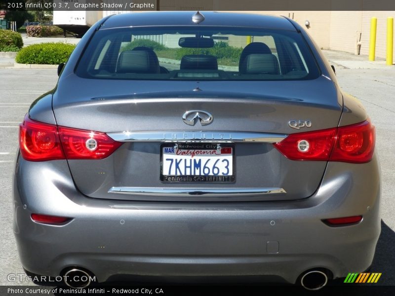 Graphite Shadow / Graphite 2015 Infiniti Q50 3.7