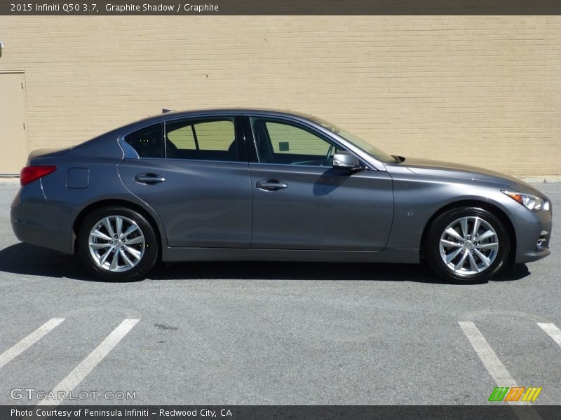 Graphite Shadow / Graphite 2015 Infiniti Q50 3.7