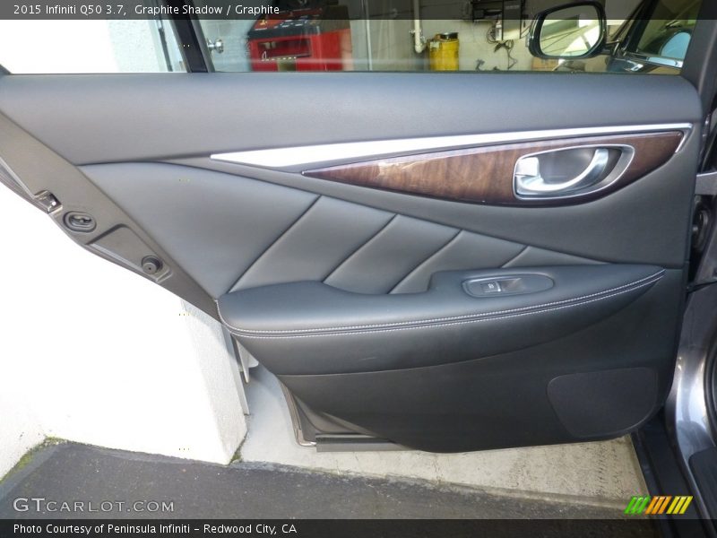 Graphite Shadow / Graphite 2015 Infiniti Q50 3.7
