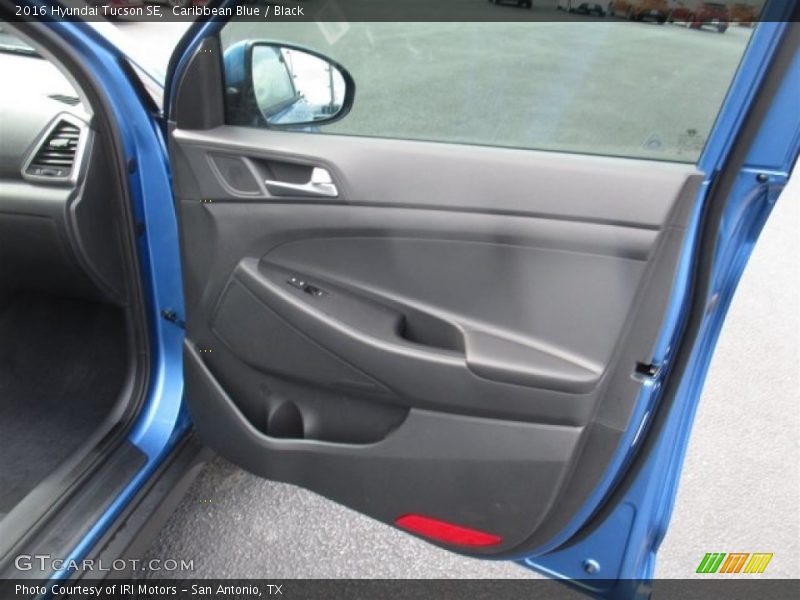 Caribbean Blue / Black 2016 Hyundai Tucson SE