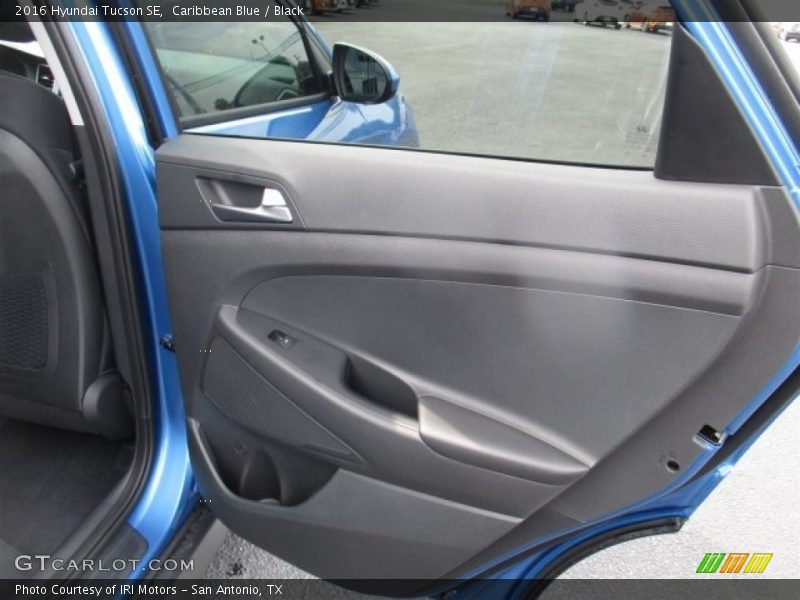 Caribbean Blue / Black 2016 Hyundai Tucson SE