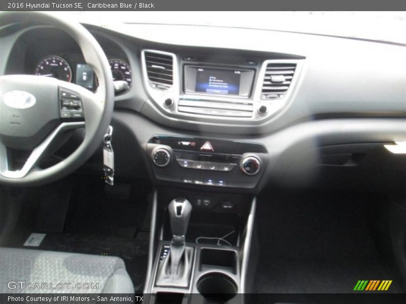 Caribbean Blue / Black 2016 Hyundai Tucson SE