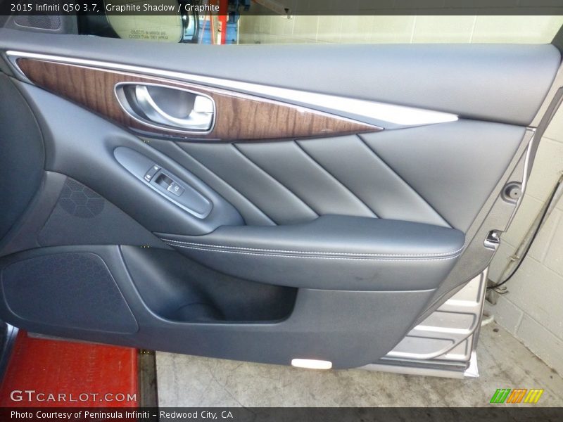 Graphite Shadow / Graphite 2015 Infiniti Q50 3.7