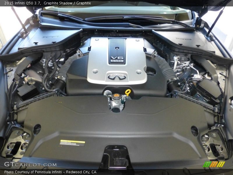 Graphite Shadow / Graphite 2015 Infiniti Q50 3.7