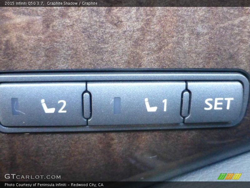 Graphite Shadow / Graphite 2015 Infiniti Q50 3.7
