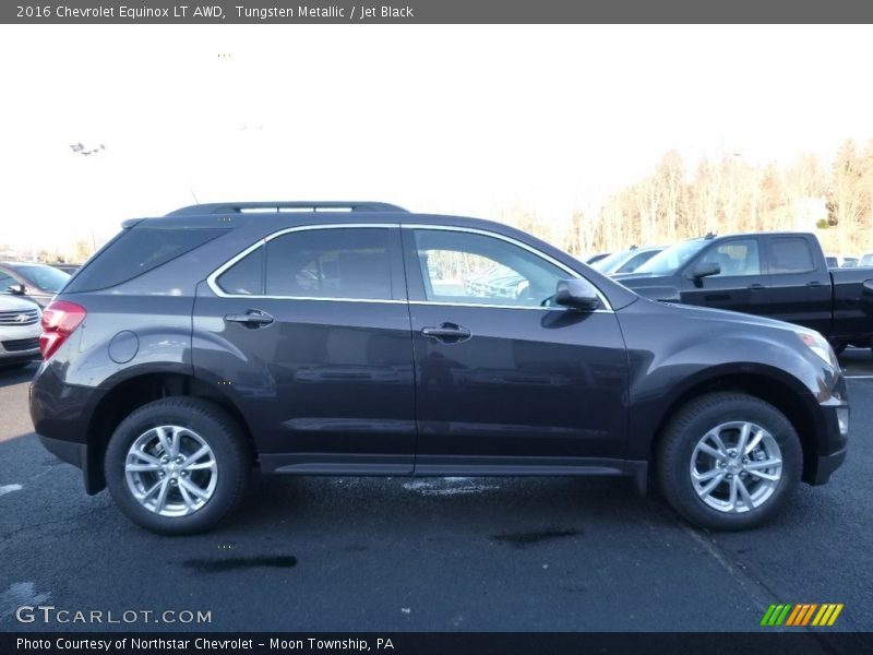 Tungsten Metallic / Jet Black 2016 Chevrolet Equinox LT AWD