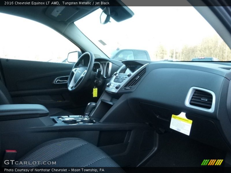 Tungsten Metallic / Jet Black 2016 Chevrolet Equinox LT AWD