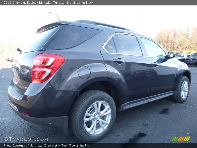 Tungsten Metallic / Jet Black 2016 Chevrolet Equinox LT AWD