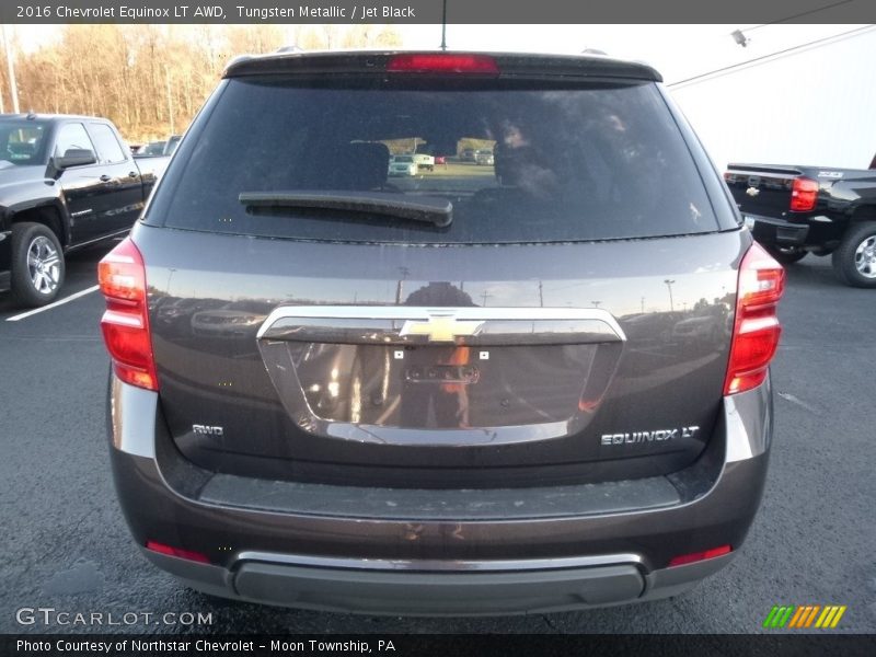 Tungsten Metallic / Jet Black 2016 Chevrolet Equinox LT AWD