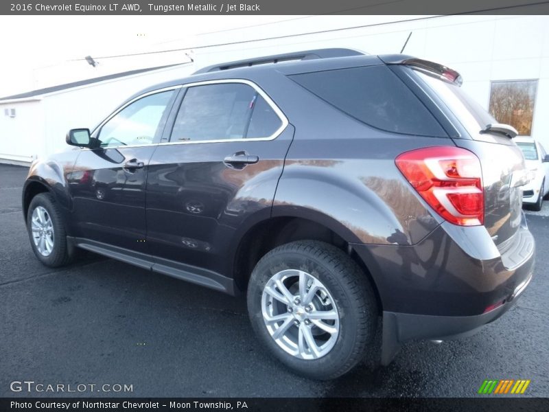 Tungsten Metallic / Jet Black 2016 Chevrolet Equinox LT AWD