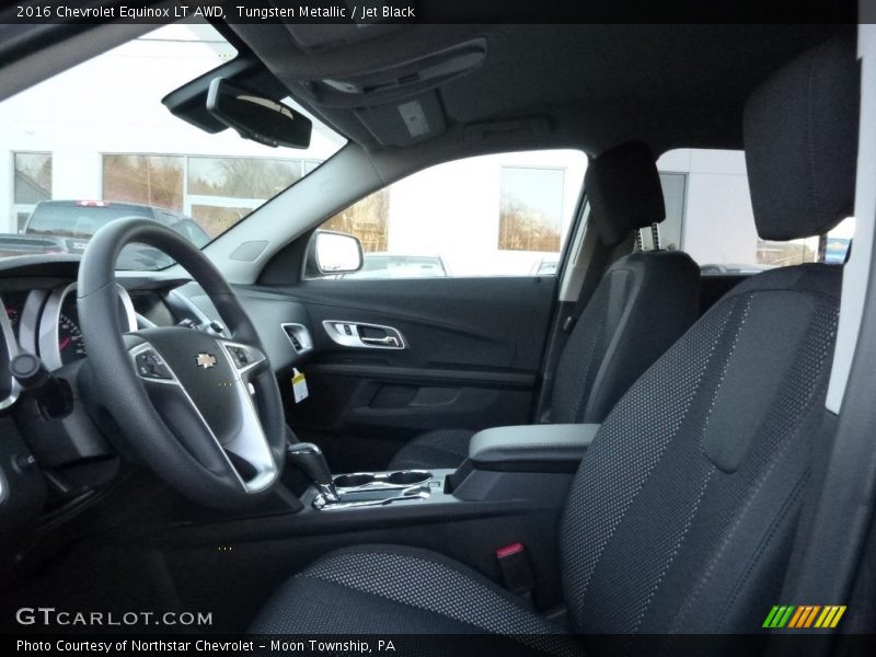 Tungsten Metallic / Jet Black 2016 Chevrolet Equinox LT AWD