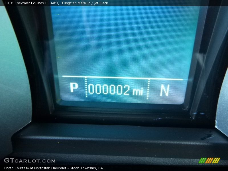 Tungsten Metallic / Jet Black 2016 Chevrolet Equinox LT AWD