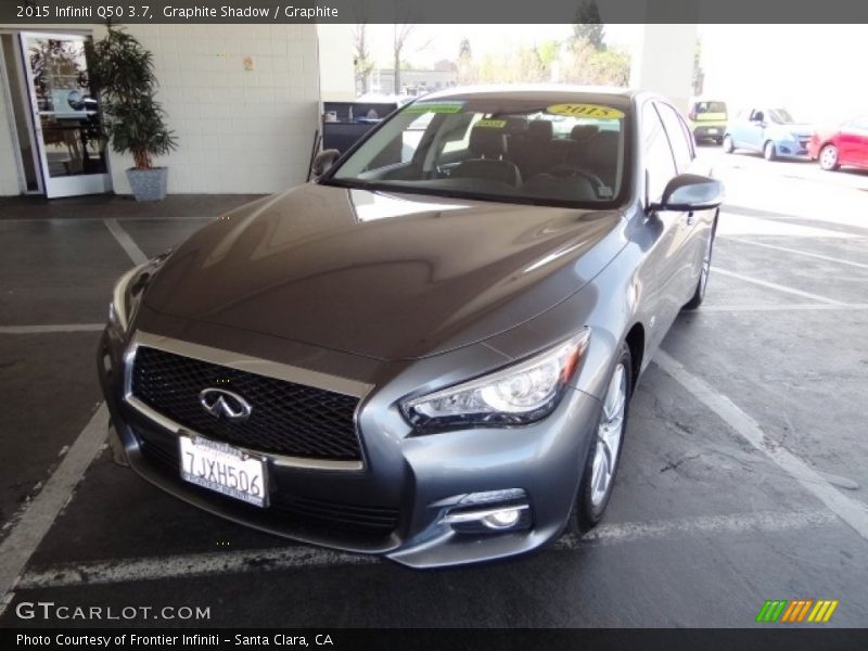 Graphite Shadow / Graphite 2015 Infiniti Q50 3.7