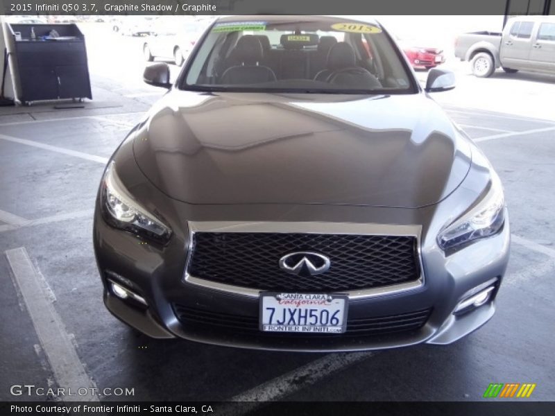 Graphite Shadow / Graphite 2015 Infiniti Q50 3.7