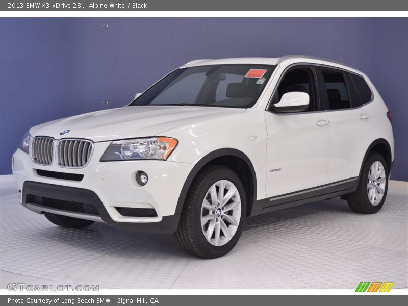 Alpine White / Black 2013 BMW X3 xDrive 28i