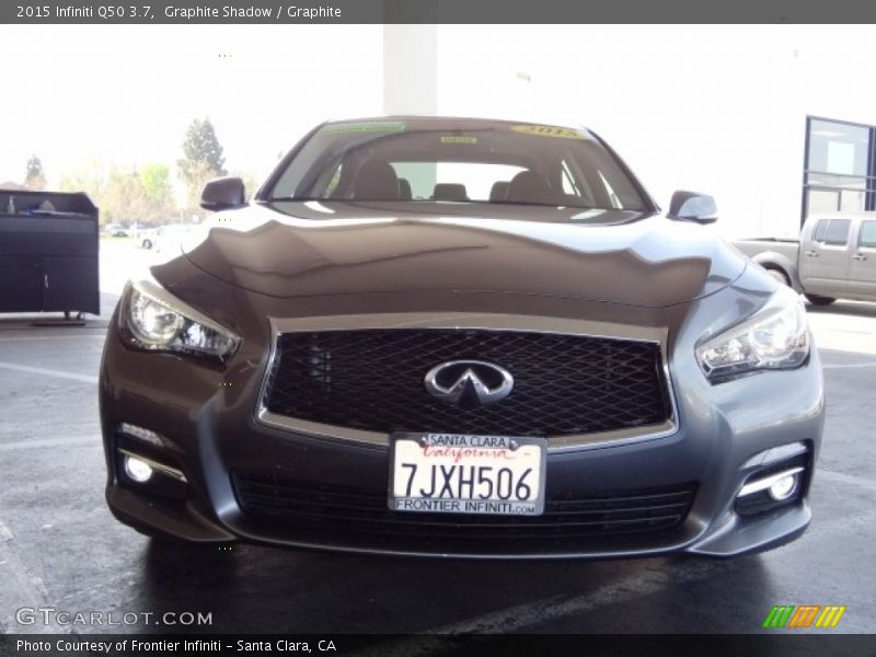 Graphite Shadow / Graphite 2015 Infiniti Q50 3.7