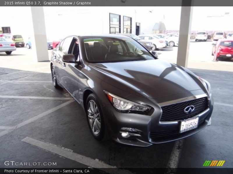 Graphite Shadow / Graphite 2015 Infiniti Q50 3.7