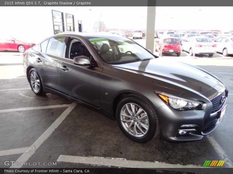 Graphite Shadow / Graphite 2015 Infiniti Q50 3.7