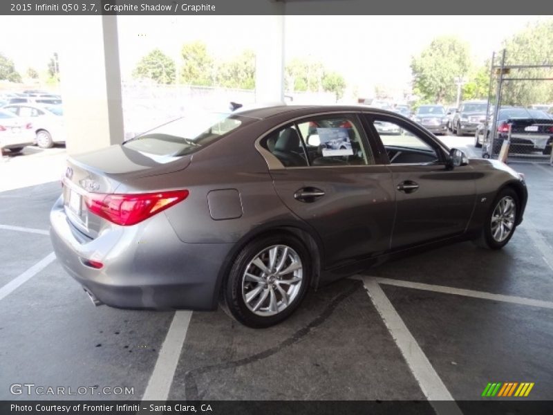 Graphite Shadow / Graphite 2015 Infiniti Q50 3.7