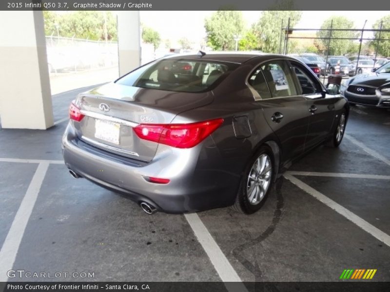 Graphite Shadow / Graphite 2015 Infiniti Q50 3.7