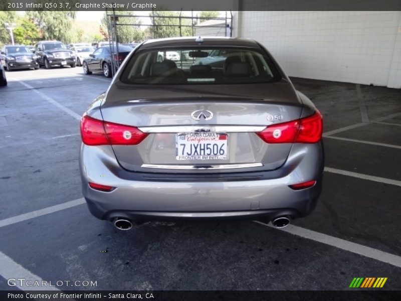 Graphite Shadow / Graphite 2015 Infiniti Q50 3.7