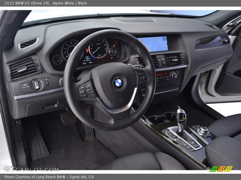 Alpine White / Black 2013 BMW X3 xDrive 28i