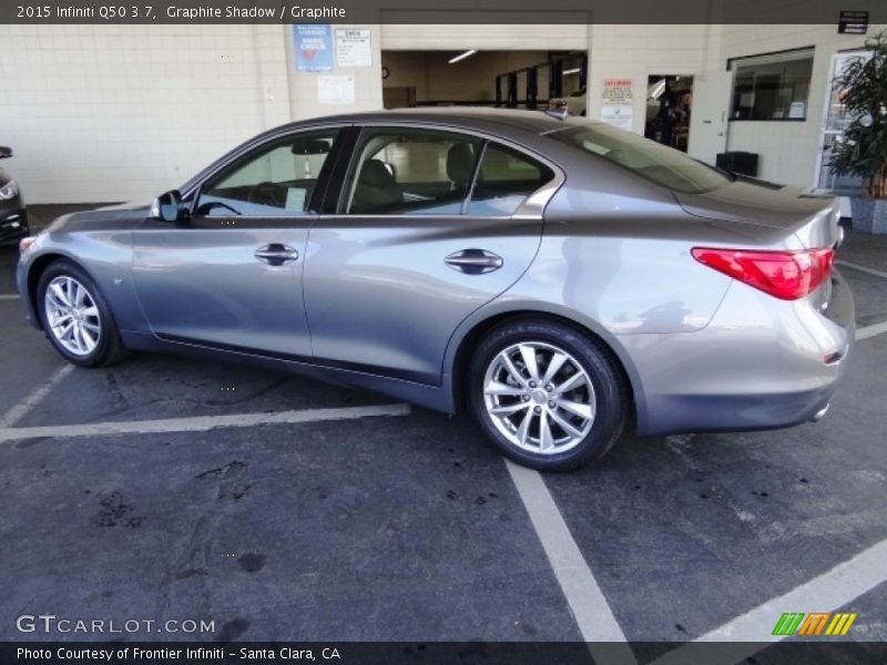 Graphite Shadow / Graphite 2015 Infiniti Q50 3.7