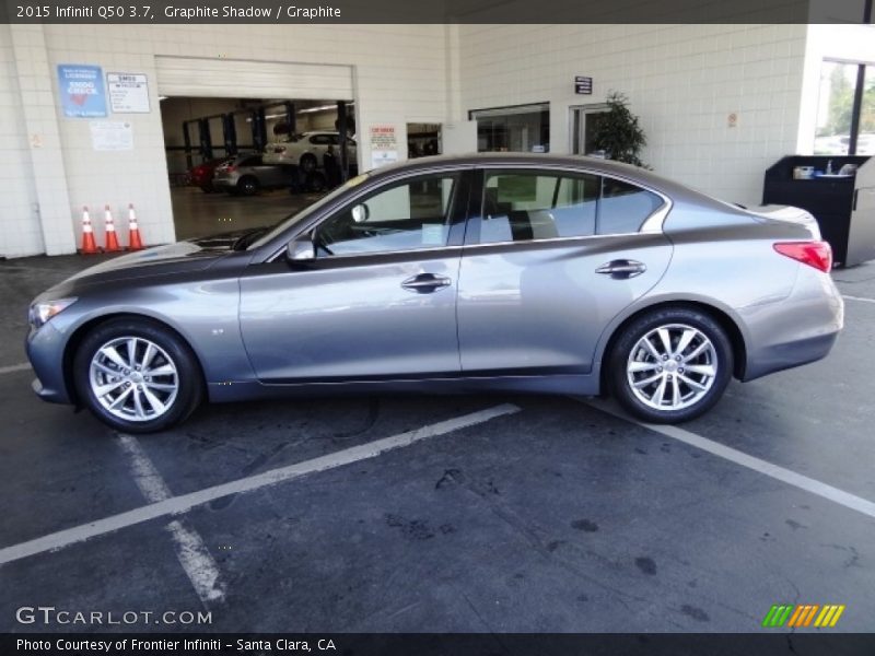 Graphite Shadow / Graphite 2015 Infiniti Q50 3.7
