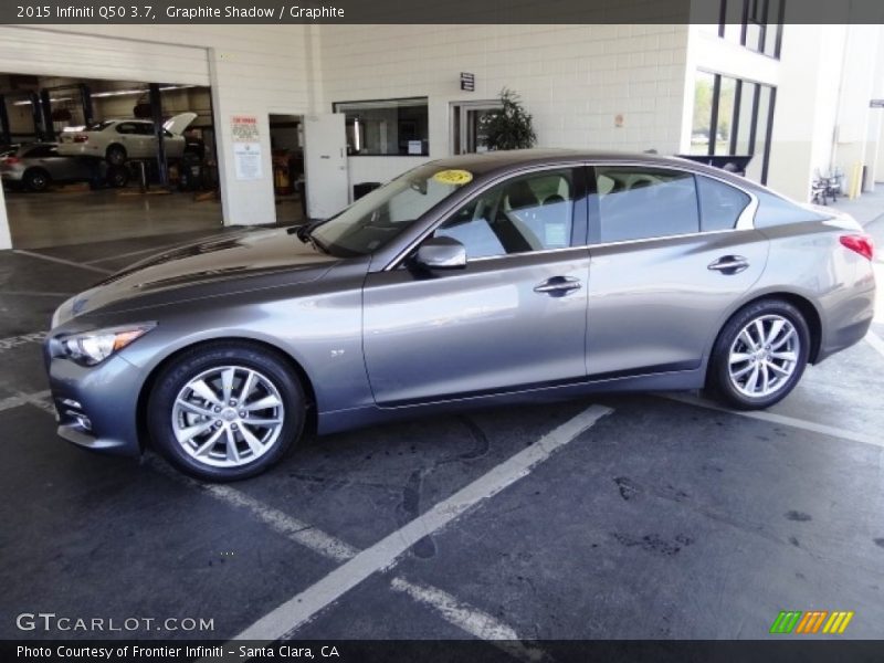 Graphite Shadow / Graphite 2015 Infiniti Q50 3.7
