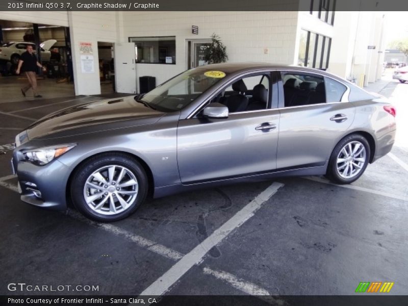 Graphite Shadow / Graphite 2015 Infiniti Q50 3.7